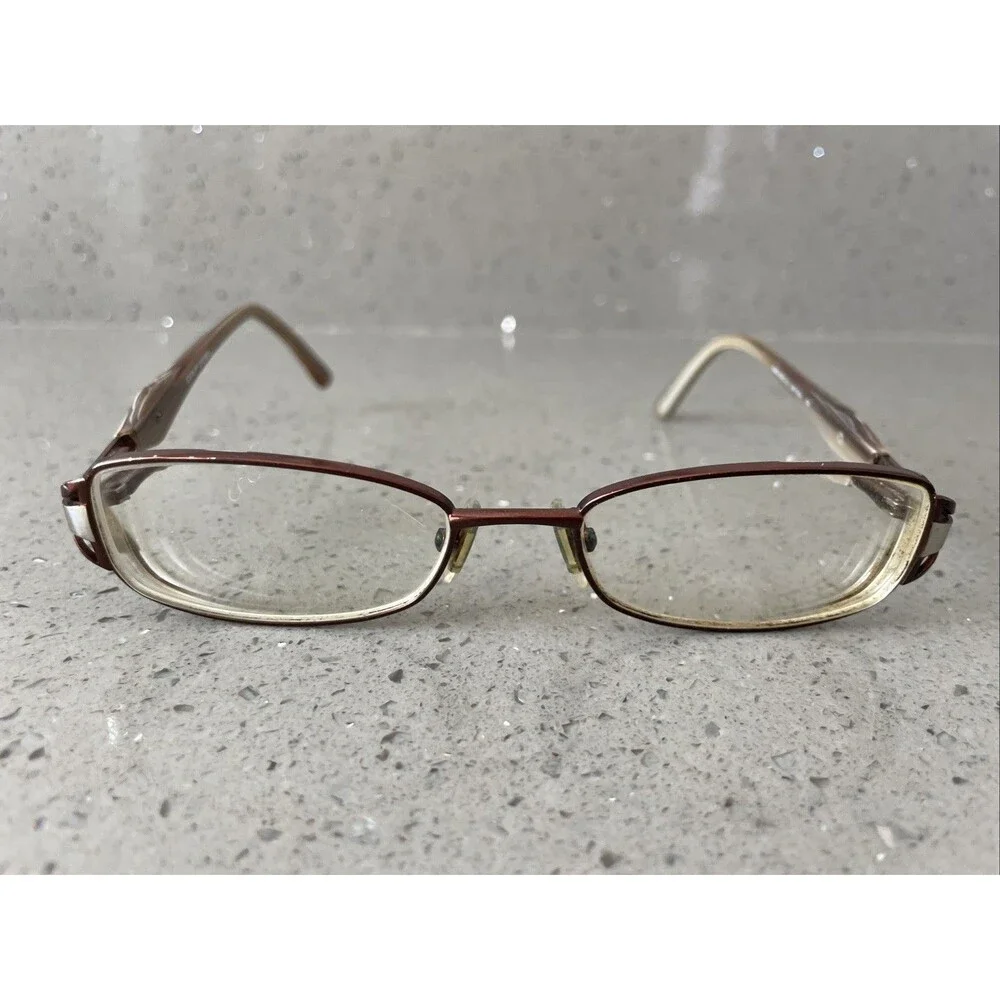 COUP D'OEIL EYEGLASSES FRAMES Only K463 50-17-135  D54 Full Rim Bronze Red